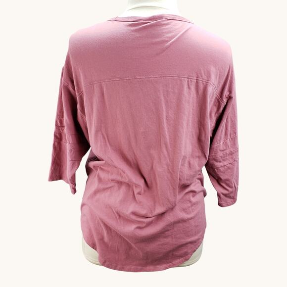 PINK Nation Victorias Secret Womens Large Cotton T-Shirt Logo Graphic Lounge Tee - Picture 2 of 11